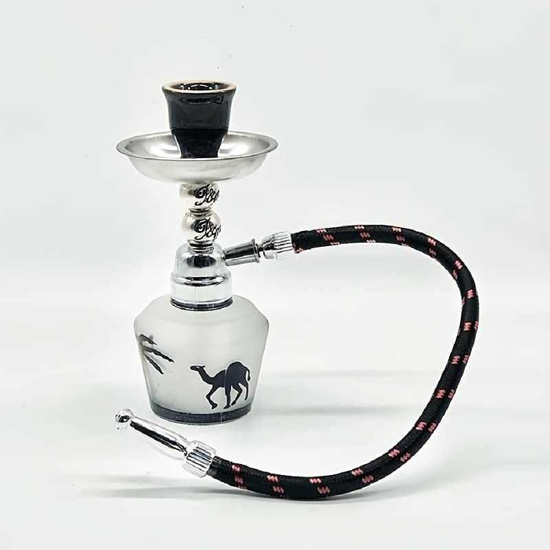 The Shadow – Black Mini Glass Hookah