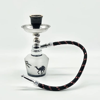The Shadow – Black Mini Glass Hookah